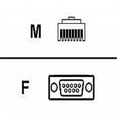 thumbnail image 1 of 200.2070A  - Serial Rs-232 Adapter - Rj-45 - M - Db-9 - F, 1 of 1