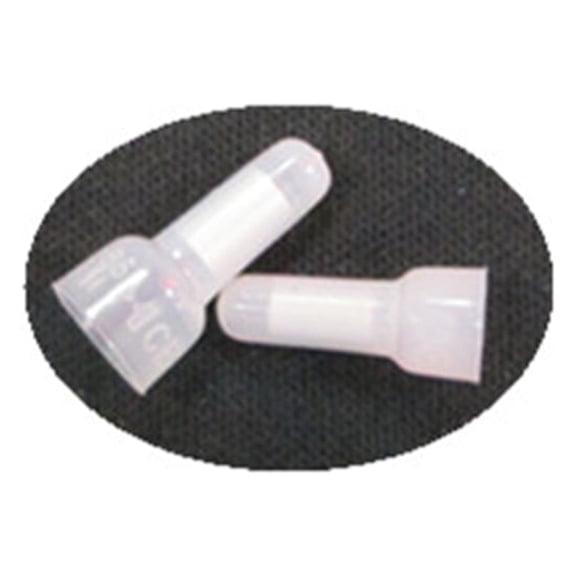 (200) 22-18 &22-14 GAUGE AWG NYLON CLOSED END CAP CONNECTOR WIRE