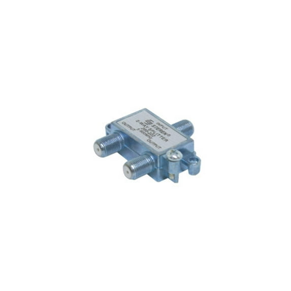 Steren 2-Way 900MHz RF Splitter for "F" Type Connectors - Master Antenna TV (MATV) Systems