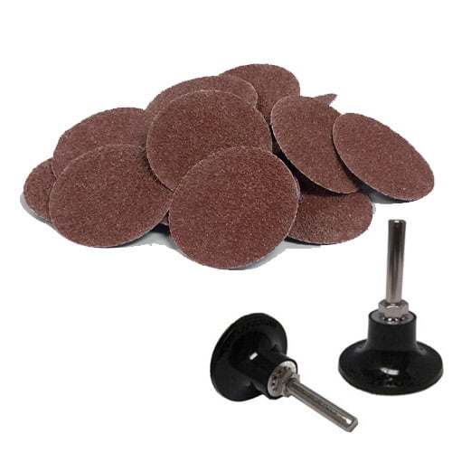 200 - 3" Roloc A/O Quick Change Sanding Disc 60 Grit and Mandrel