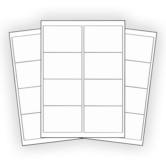 (200) 4 x 2.5 EcoSwift Laser/Ink Address Shipping Adhesive Labels 8 per sheet