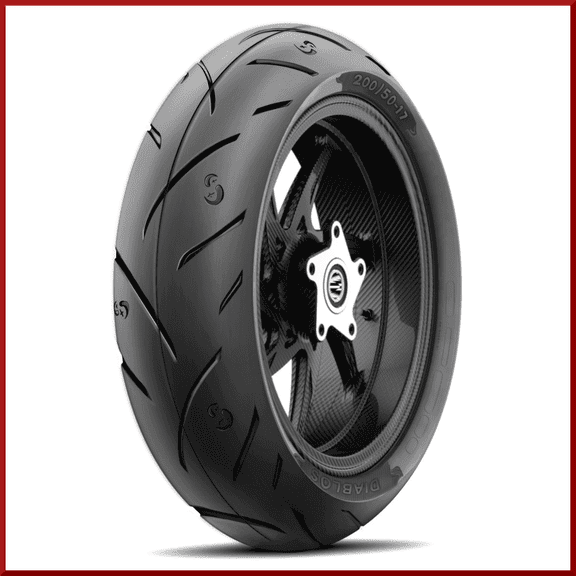 Roadmax Diablo Rear 200/50-17 (75H) Motorcycle Tire for Honda Yamaha Harley etc