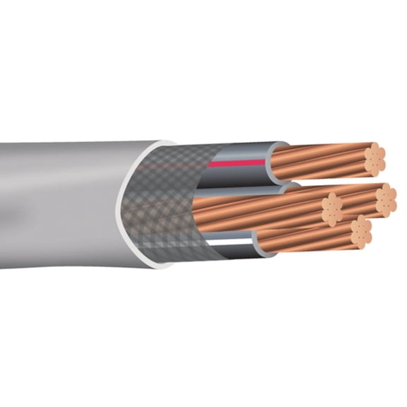 200' 6-6-6-6 Copper SER Service Entrance Wire Copper Cable