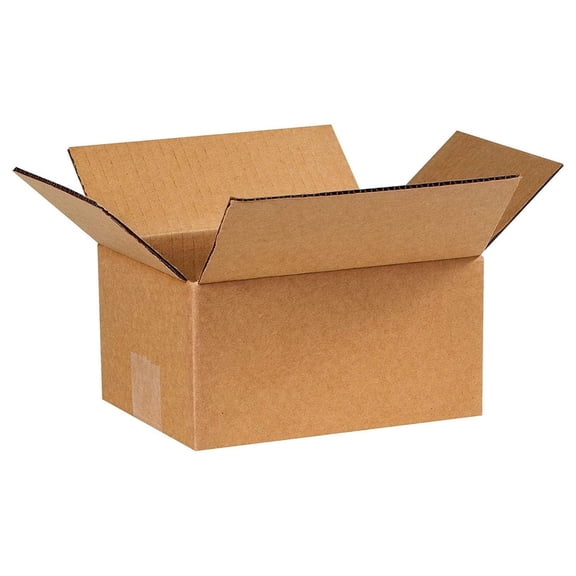 200 7x5x3 Corrugated Cardboard Packing Boxes Mailing Moving Shipping Box Cartons 7 x 5 x 3 inches By