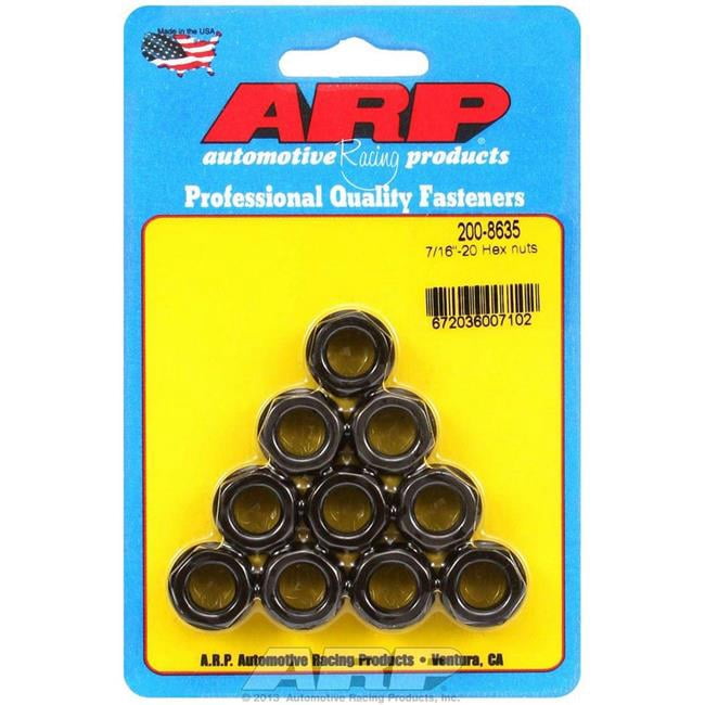 200-8635 0.63 & 0.44 in.-20 Replacement Hex Nuts - Pack of 10