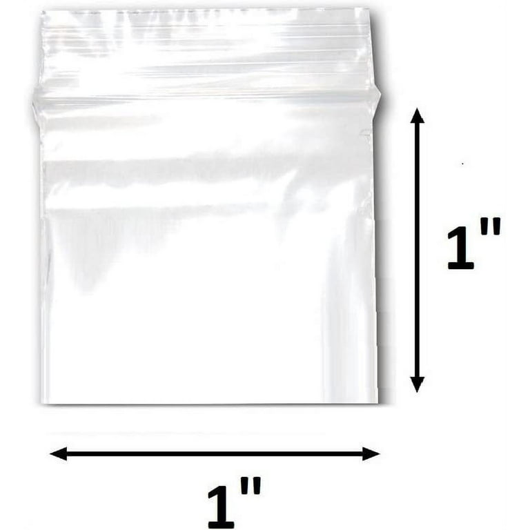 VALUE Reclosable Bags w/White Block 8 x 10 x 2 Mil Case:1000 Size:1/2 Gallon