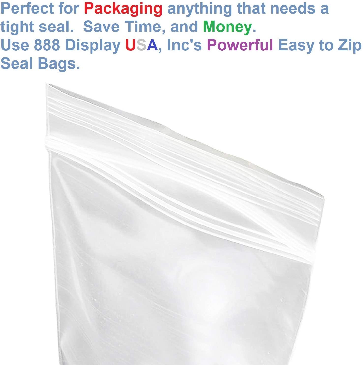 200pk 2x2 Clear Cellophane Poly Bags – Self Adhesive, Reclosable Cello Packaging