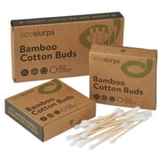200 Bamboo Cotton Swabs From EcoSlurps (200, White)
