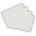 thumbnail image 1 of 200 Bilot 6.5 x 4.5 Rigid Photo Mailers Stay Flats White Cardboard Self Seal Envelopes, 1 of 1