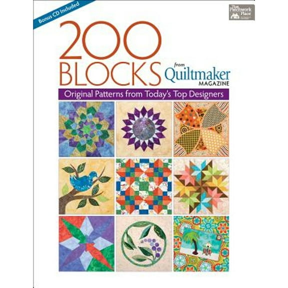 Pre-Owned 200 Blocks from Quiltmaker Magazine: Original Patterns from Today's Top Designers