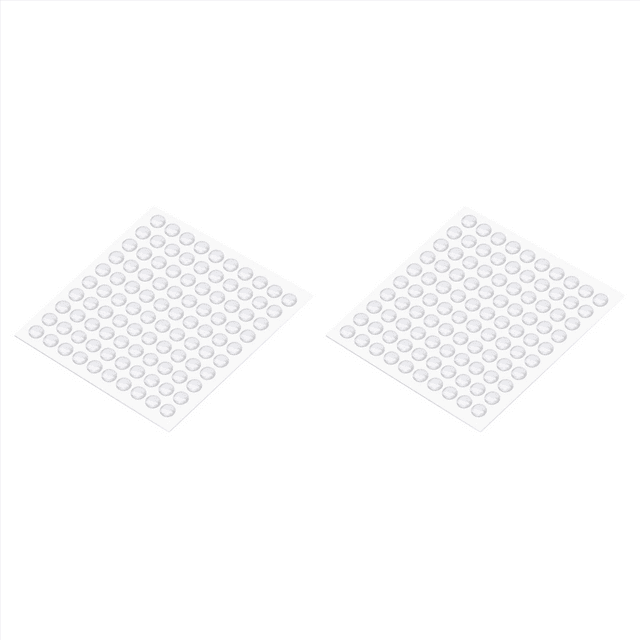 200 Capsules SelfAdhesive Rubber Furniture Bumper Pads for Doors