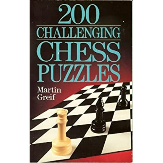 Pre-Owned 200 Challenging Chess Puzzles (Paperback) 0806908947 9780806908946