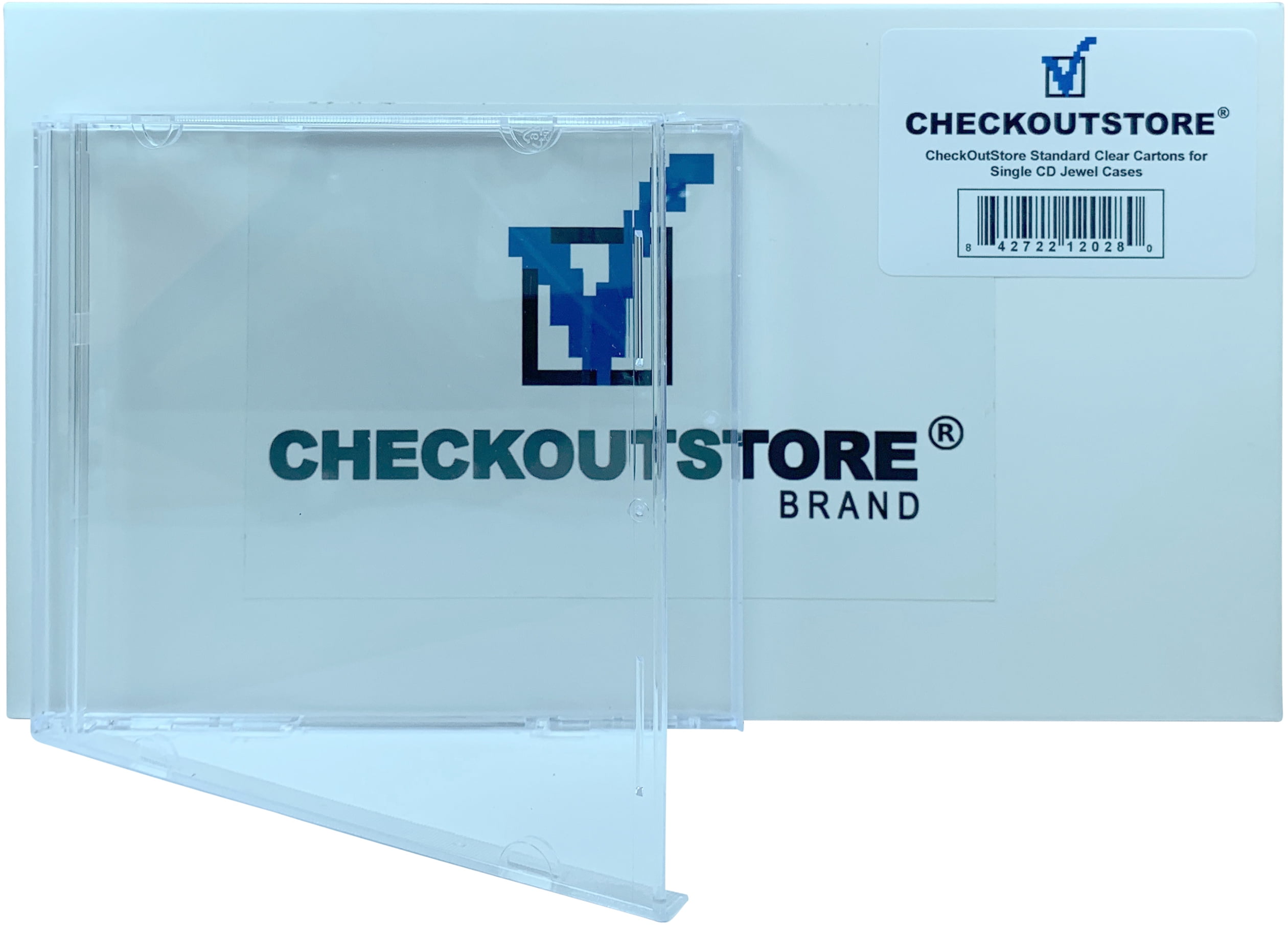 (200) CheckOutStore Standard Single 1-Disc CD Jewel Cases, Unassembled ...