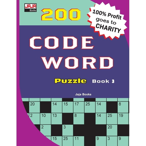 200 Code Word Puzzle Book