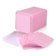 200 Cotton Pads Pads Cosmetic Cleaning Non-Woven Wipes Cleaning Wipes Pads Polish Remover Pads