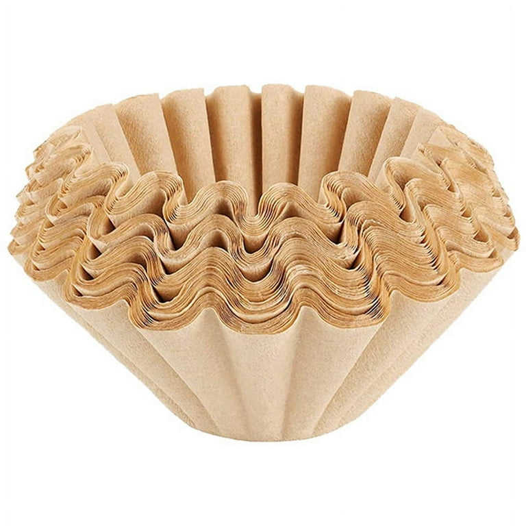 200 Count 1-4 Cup Coffee Filters Small Paper Disposable Basket Brown
