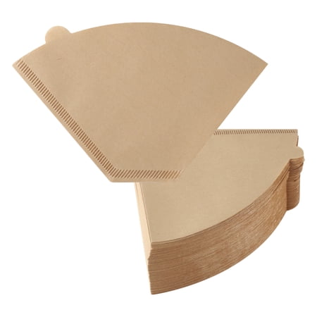 200 Count #4 Cone Coffee Filters 8-12 Cup Disposable Coffee Filters 4 Cone Paper Unbleached Natural Number 4 Filters Paper Compatible with Ninja Coffee Filter, Drip and Pour Over Coffee Maker