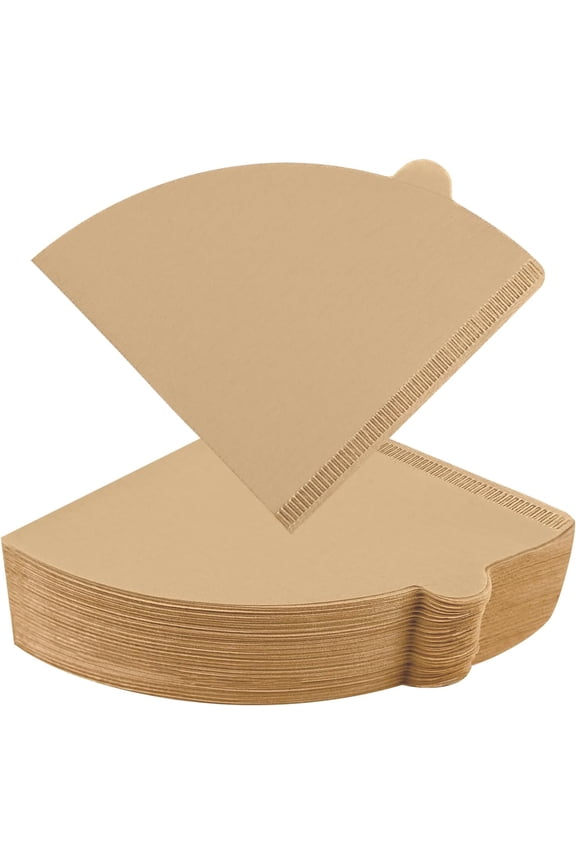 200 Count Cone Coffee Filters #4, 8-12 Cup, Coffee Filters 4 Cone Paper Unbleached Natural, Disposable Paper Coffee Filter for Ninja Maker, Pour Over Coffee Dripper and Drip Coffee Maker