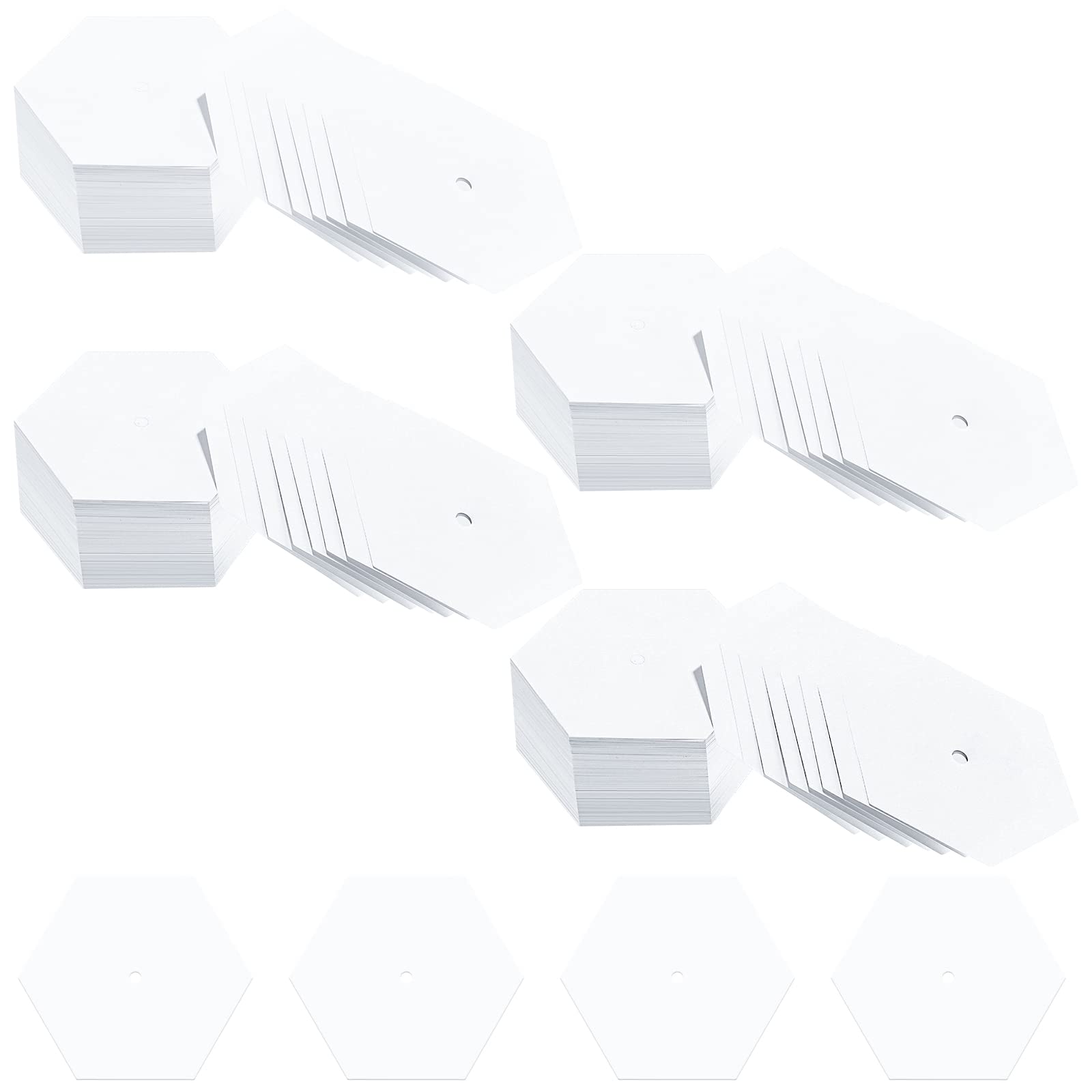 HARFINGTON 200-Pack English Paper Piecing Hexagons – 36mm Quilting Templates For DIY Patchwork & Sewing Crafts 5 thumbnail image