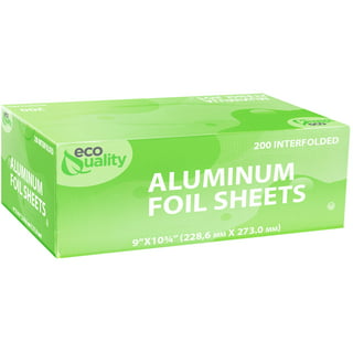 Mehr Foil Pre-Cut Aluminum Foil Sheets 9 x 10.75 Inches, 500