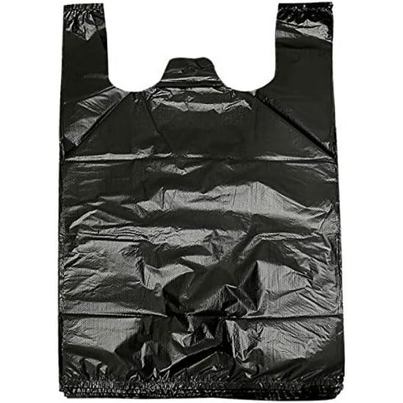 200 Counts Kitchen Garbage Bags 4 Gallon Black Trash Bags with Handles 1.8mil Thick Contractor Bags, Picnic, Kitchen, Daily Use, Bedroom Waste Bin Garbage Bags, Bulk Bags