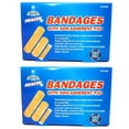 thumbnail image 1 of 200 Ct Assorted Sizes Adhesive Bandages Non-Stick Pad Water Resistant First Aid, 1 of 6