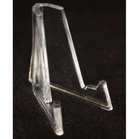 200 DISPLAY STANDS EASEL for Sports Trading Cards Holders Coins CLEAR ACRYLIC