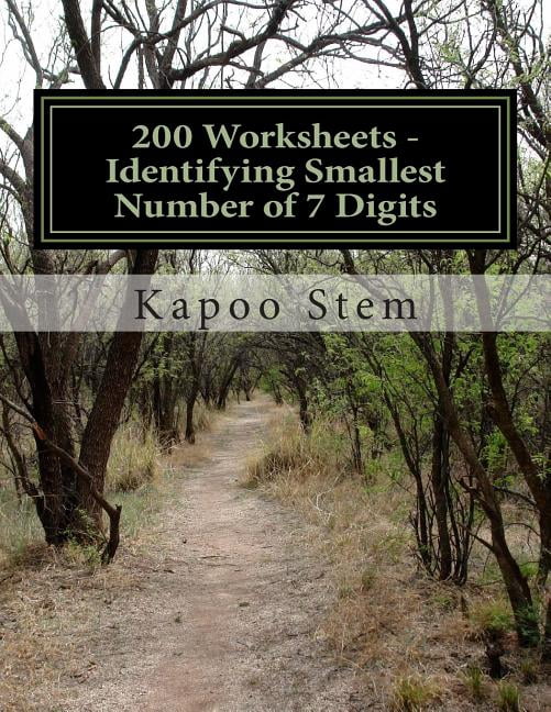 Smallest Math Text Book 200 Days Math Smallest Numbers: 200 Worksheets - Identifying Smallest ...