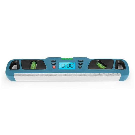 -200 Digital Spirit Level Inclinometer Horizontal Electronic Slope Meter Angle Finder Protractor Blue