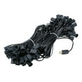 thumbnail image 1 of 200 Foot C9 Outdoor String Light Christmas Stringer - Patio String Lights - Intermediate Base (C9/E17) - 24" Spacing - Black Wire, 1 of 2