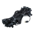 thumbnail image 1 of 200 Foot C9 Outdoor String Light Christmas Stringer - Patio String Lights - Intermediate Base (C9/E17) - 24" Spacing - Black Wire, 1 of 2