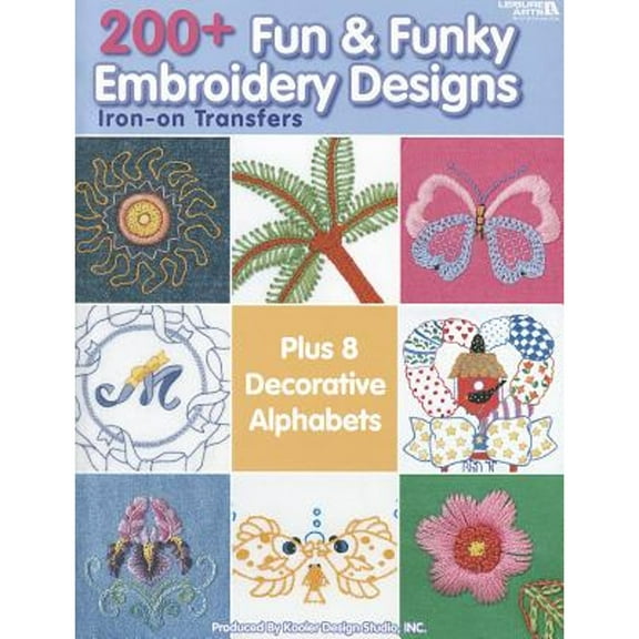200+ Fun & Funky Embroidery Designs