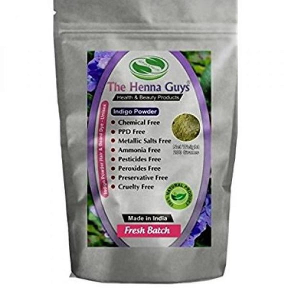 indigo powder for hair dye/color - the henna guys (200g)