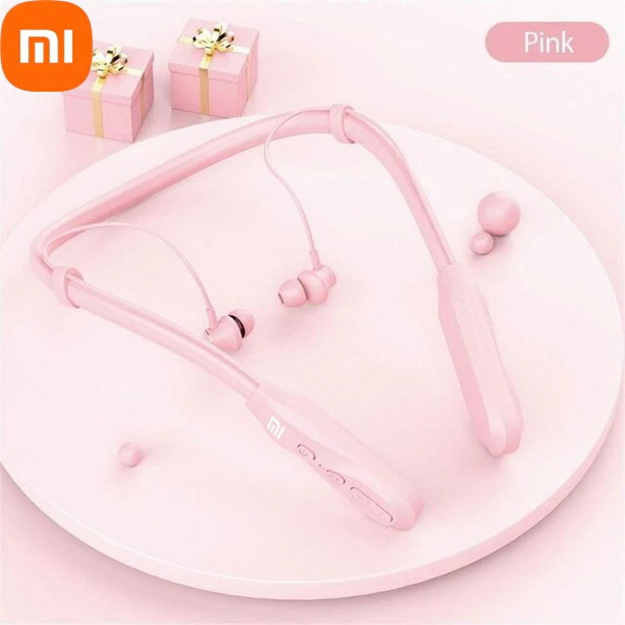 200 Hour Play Neckband Wireless Xiaomi I35 Earphones Bluetooth 5.1 ...