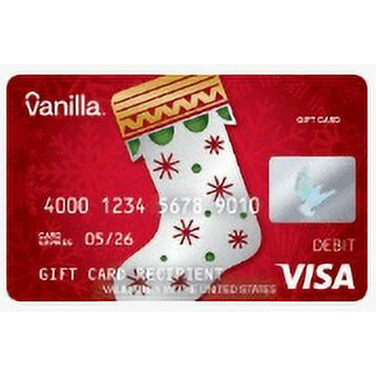 $200 Icons Stocking Vanilla eGift Visa® Virtual Account 