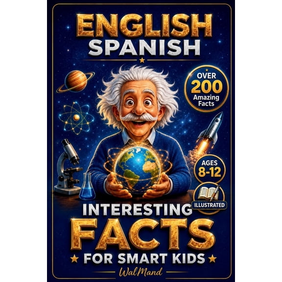 200 Interesting Facts for Smart Kids: Discover fun trivia in English & Spanish, engaging young minds with fascinating kn, (Paperback)