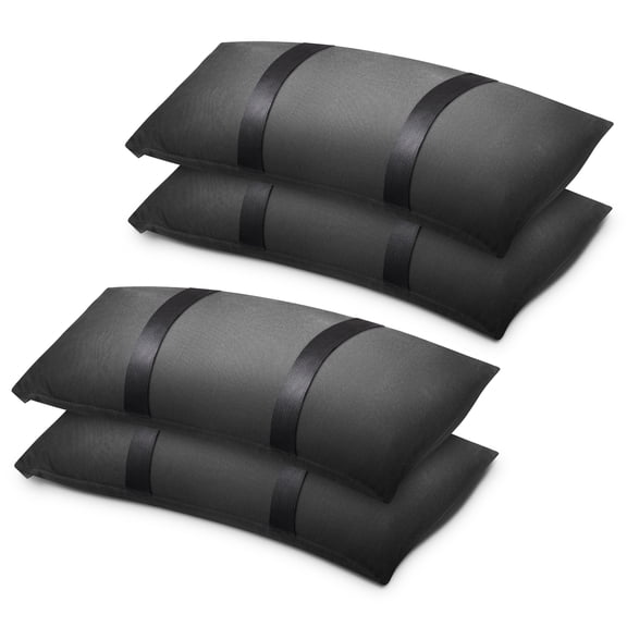 200 LBS Sand Bags for Weight, 4 Packs Umbrella Base Weights Sandbags, Fillable Heavy Duty Weight Sandbag for Outdoor Furniture Backyard Umbrella Garden Trampoline Poolside Accessories