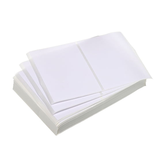 200 Labels Colored Rectangle Stickers, Color Code Sticker, 3x2 Inch Self Adhesive White
