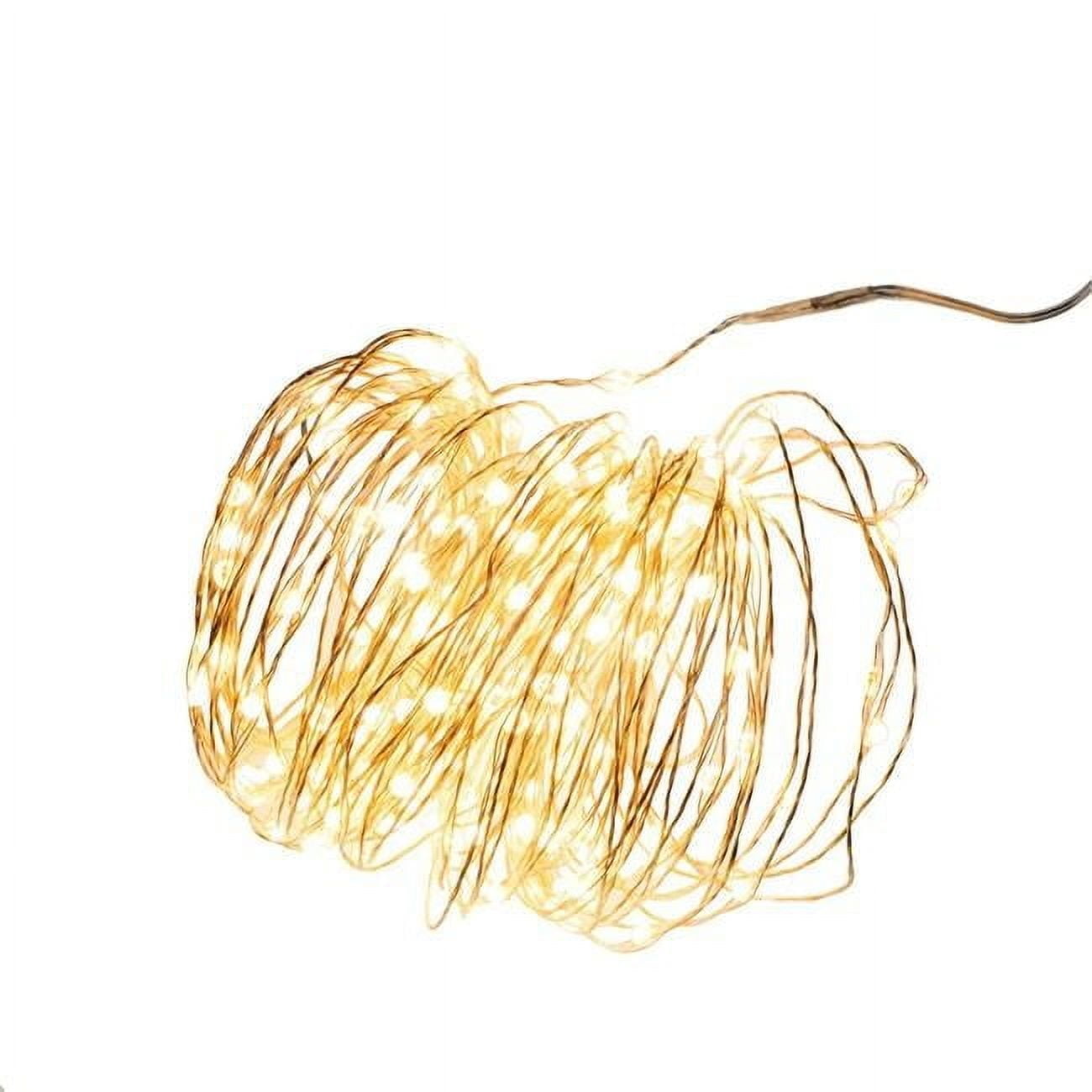 200-Light Warm White LED Rice Lights - Walmart.com
