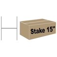 200 Metal Stake 10'' x 15'' x 9 Gauge Galvanized Wire, Sign Holder use