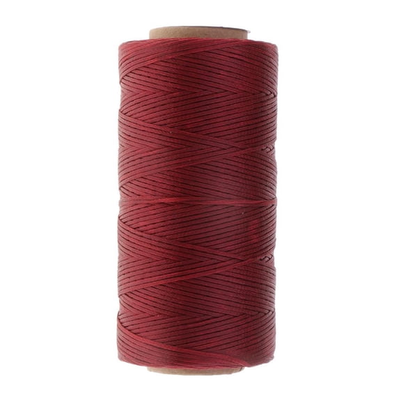 200 Meters 1mm 210D Flat Waxed Polyester Thread Sewing Accessories For Jewelry Making, Leather Crafts String S02