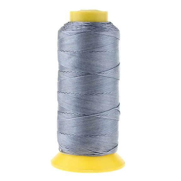 200 Meters High Strength Durable Bonded Nylon Tent Sewing Threads Dark Grey