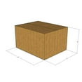 thumbnail image 1 of 14x11x8 Kraft Brown Corrugated Shipping Boxes, 32 ECT Single-Wall, Qty 200, 1 of 3