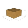 thumbnail image 1 of 9x9x5 Kraft Brown Corrugated Shipping Boxes, 32 ECT Single-Wall, Qty 200, 1 of 3