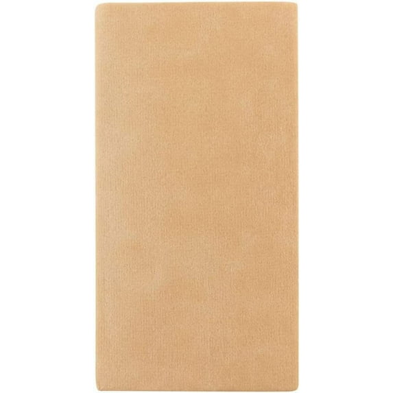 (200 PACK) Beige Cloth Like Dinner Napkins - 1/6 Fold 12"x16" Single Use Linen Feel Disposable Guest Towel Napkins, Absorbent, Soft, Elegant, Bathroom Hand Towel, Party, Weddings, Receptions