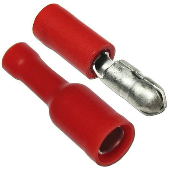 200 PCS 22-16 GAUGE VINYL INSULATED BULLET CONNECTORS 100 PCS