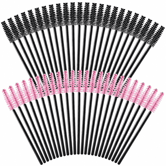 200 PCS Disposable Mascara Spoolies Wands for Eyelash Extension & Eyebrow