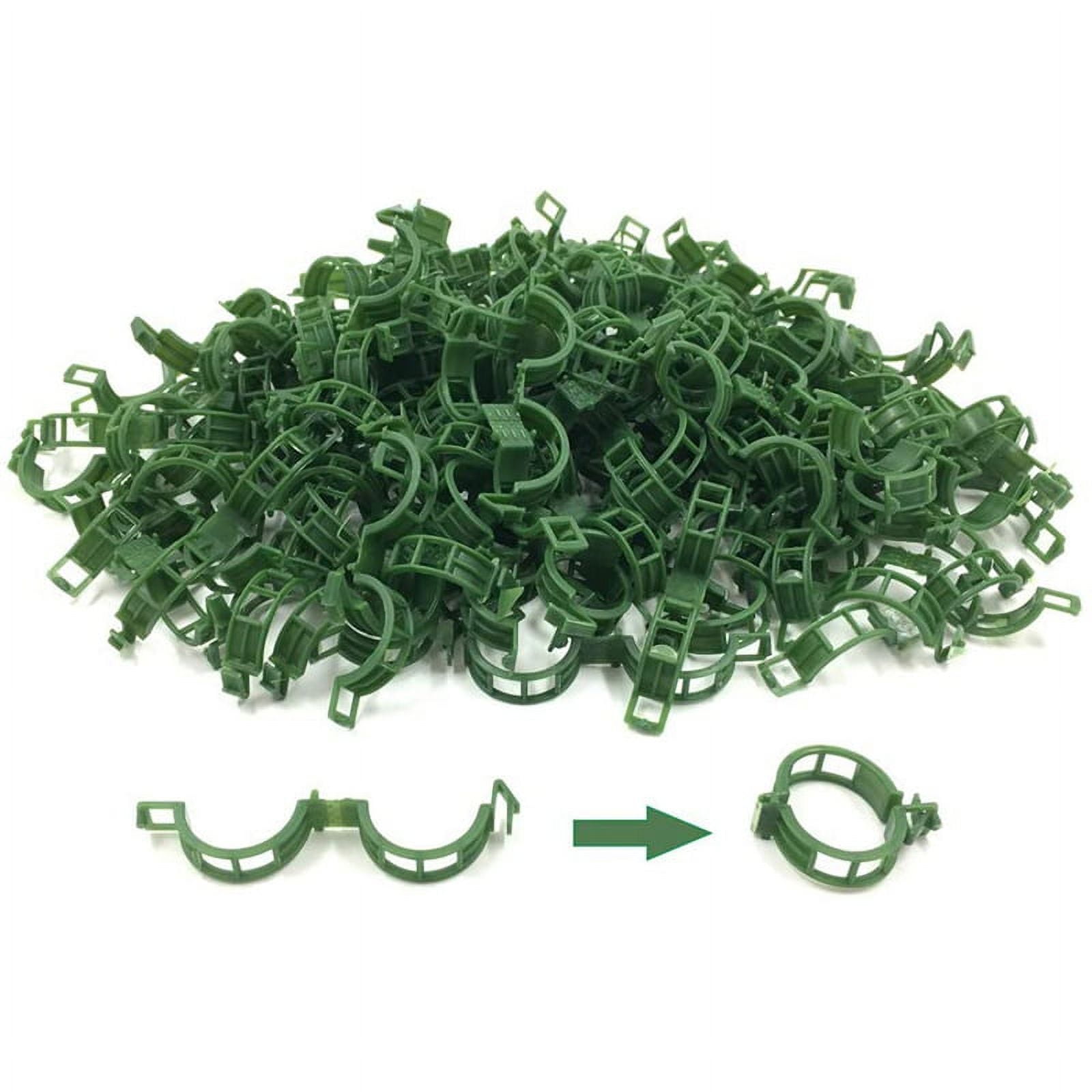 200 PCS Garden Plant Support Clips, Tomato Trellis Clips