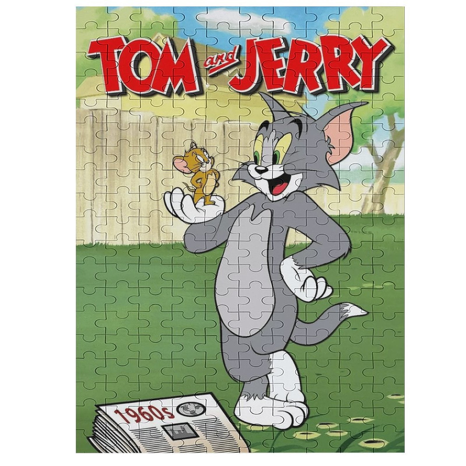 200 PCS Jigsaw Puzzle - Tom And Jerry Puzzle Enthusiasts - Walmart.com