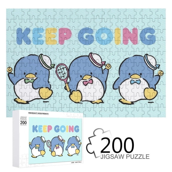 200 PCS Jigsaw Puzzle for Tuxedo Sam Wooden Puzzles Game Home Decor High Quality Birthday Gifts